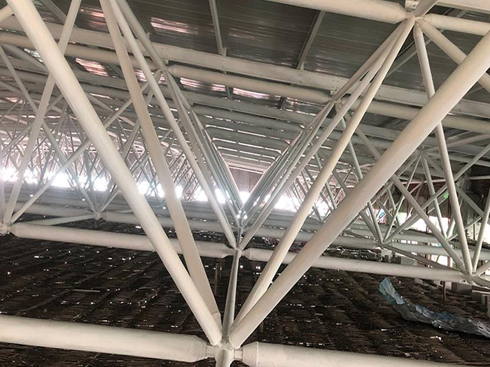 五大连池大型螺栓球网架施工厂家